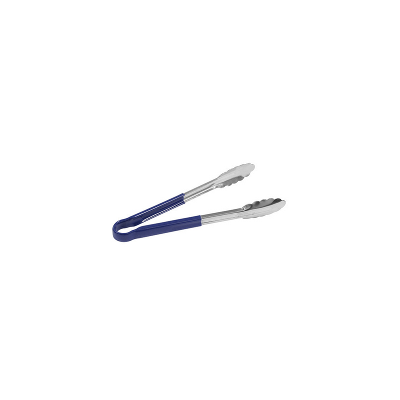 Service tang Blauw - roestvrij staal 300 mm