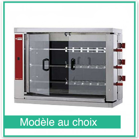 Elektrische braadpan van glaskeramiek - Kippenlijn PLUS - RVE/3C-CM - Diamant