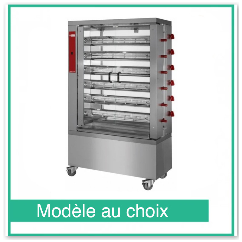 Braadpan op gas - Kippenlijn PLUS - RVG/6-CM - Diamant