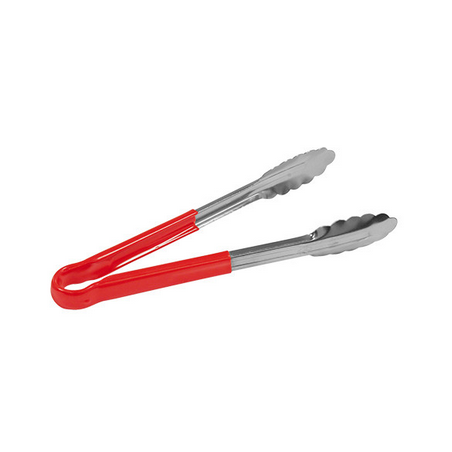 Service tang Rood - roestvrij staal 300 mm