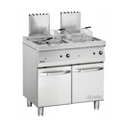 Gas Friteuse 700, L800, 2x15L - Bartscher