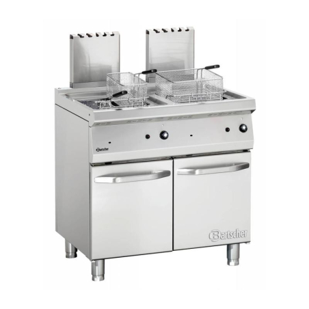 Friteuse gaz 700, L800, 2x15L - Bartscher