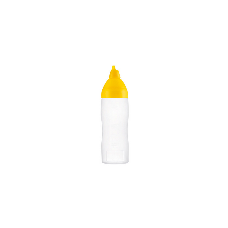 Bouteille de dosage jaune anti-goutte 350 ml