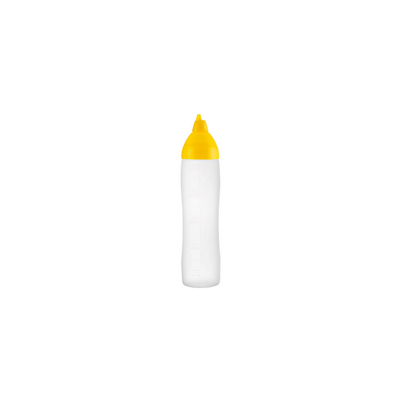 Bouteille de dosage jaune anti-goutte 500 ml