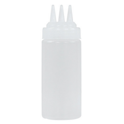 Transparante doseerfles 360 ml