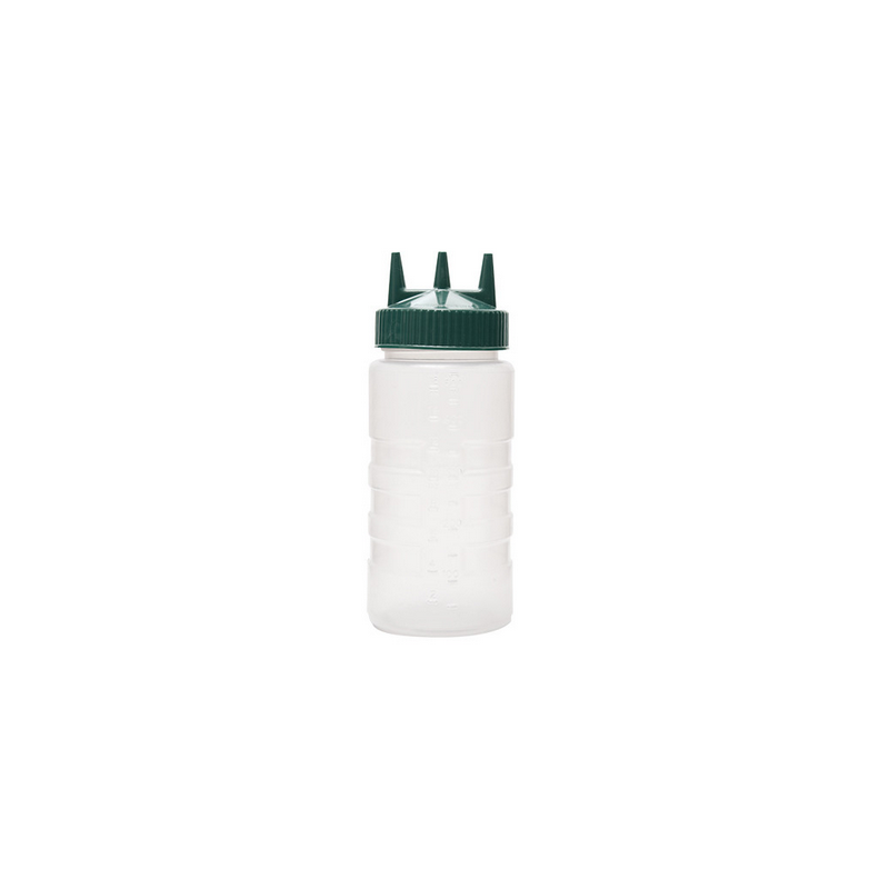 Bouteille de dosage - embouchure triple