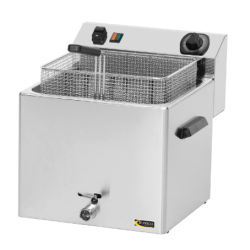 Elektrische friteuse - 10 liter met aftapkraan - Sofinor