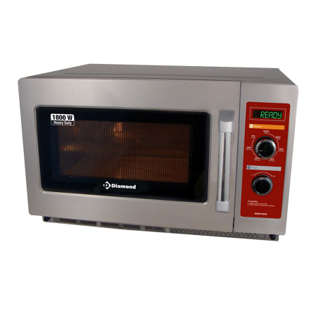 Mechanische roestvrijstalen magnetron (1800W)