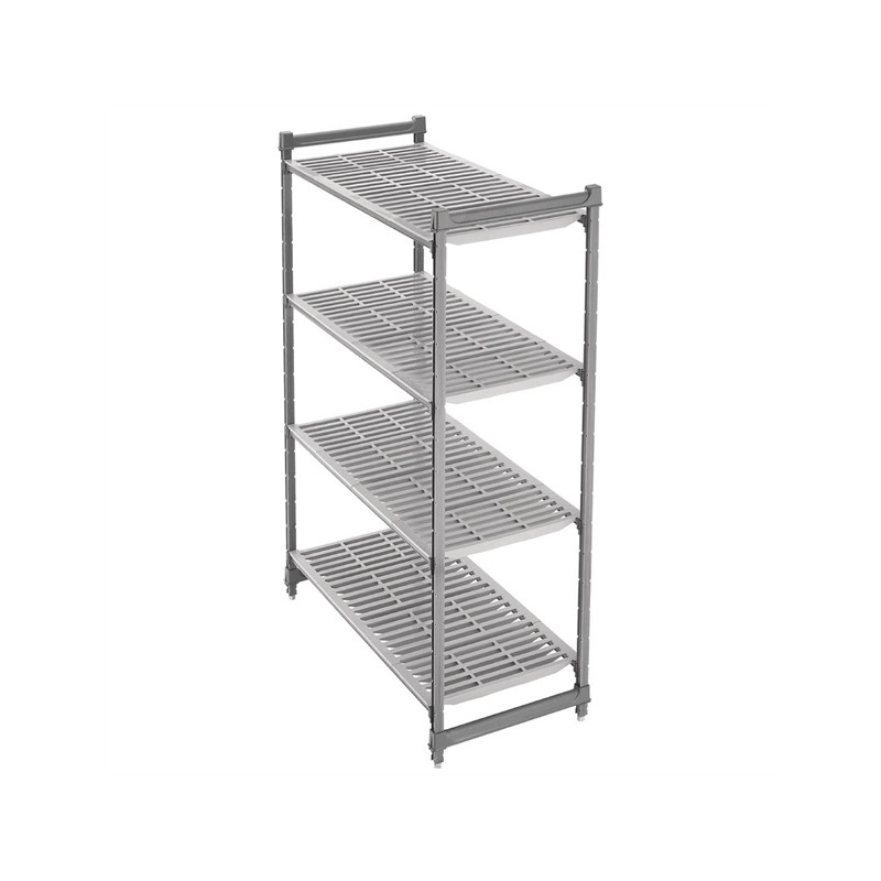 Unit&eacute; de 4 &eacute;tag&egrave;res &agrave; claire-voie Cambro - Espace de rangement spacieux 1830x1220x610 mm - DM774 - Cambro