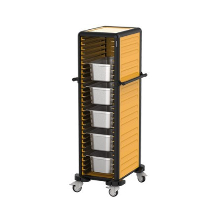 chariot &agrave; glissi&egrave;res (GN1/1-cap.30x)