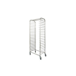 Roestvrij stalen trolley 600X400Mm - 20 Etages - Type H Aisi 441 - Openingsmaat 600 Mm