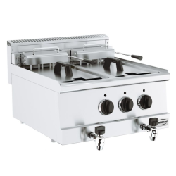 Friteuse met El. 2X10L