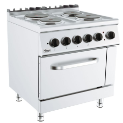 El. fornuis 4 Pl. Met Oven El.