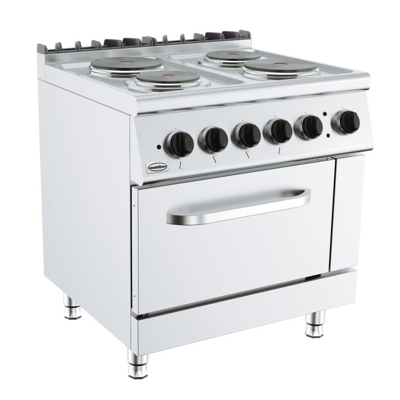El. fornuis 4 Pl. Met Oven El.