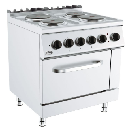 El. fornuis 4 Pl. Met Oven El.