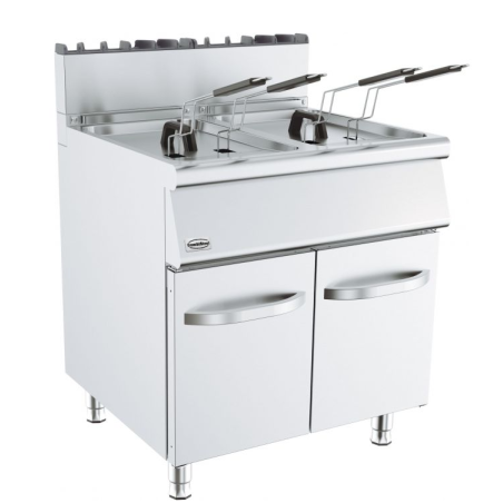 Gas Friteuse. 2X15L