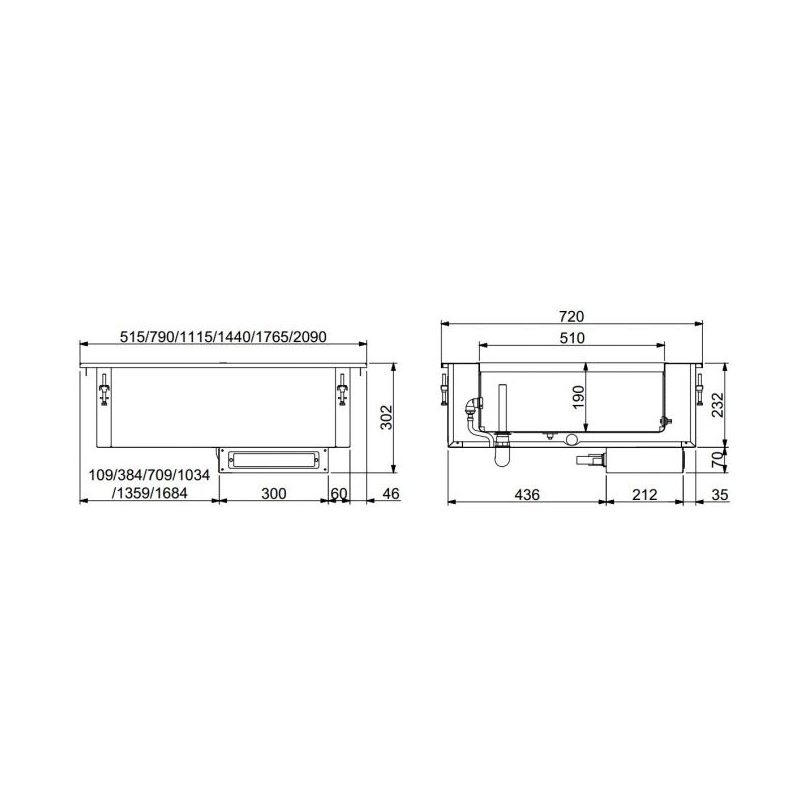 Bain-Marie 4/1 - Remplissage D&rsquo;Eau Manuel