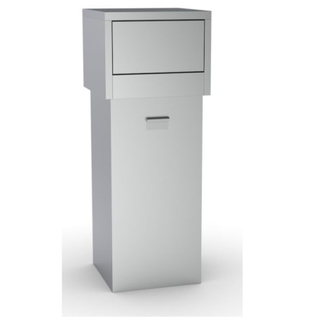 Poubelle En Acier Inox 80L