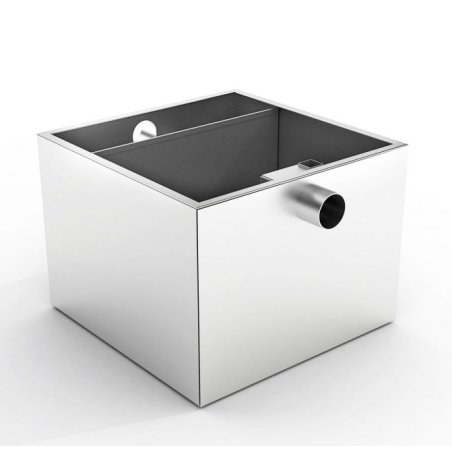 Séparateur De Graisse Saro FA20 - Acier Inoxydable, 20 Litres, 567x317x332 Mm - Pour Cuisine