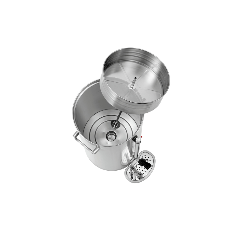Zilveren 1300" koffiepercolator - Bartscher