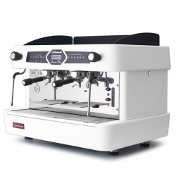 Automatische espressomachine, 2 groepen Wit - AROMA/2EW( DVA8) - Diamant