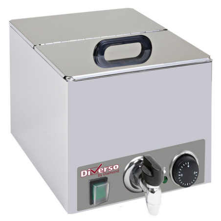 Chauffe aliment &eacute;lectrique GN1/2 (P150mm) - Diamond