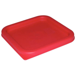 Couvercle carr&eacute; rouge moyen Vogue