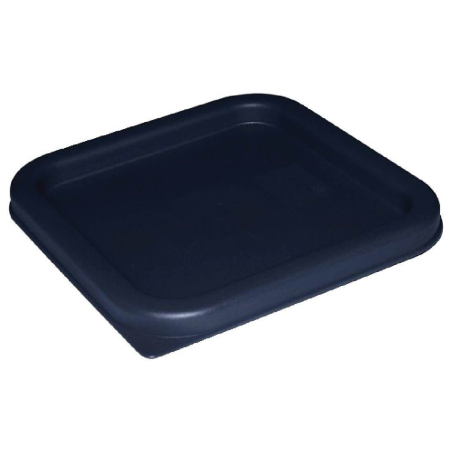 Vogue vierkant deksel blauw klein