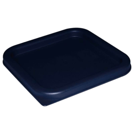 Vogue vierkant deksel blauw medium