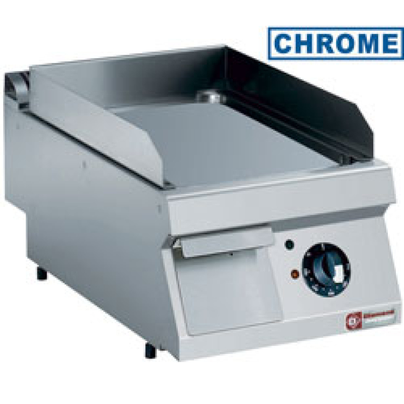 Elektrische bakplaat, glad, verchroomd -TOP- - Diamond - E17/PLCD4T-230/3--N