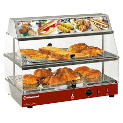 Verwarmde vitrine met...