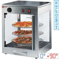 Verwarmde roterende vitrine...