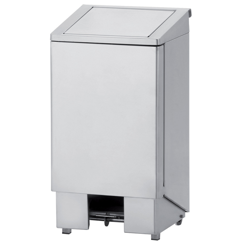 Roestvrijstalen pedaalemmer, met lift-off deksel, 60 liter - Diamond PPX-60