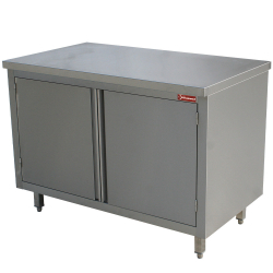 Table sur Armoire Inox...