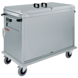 Bain-marie wagen 2x GN 1/1,...
