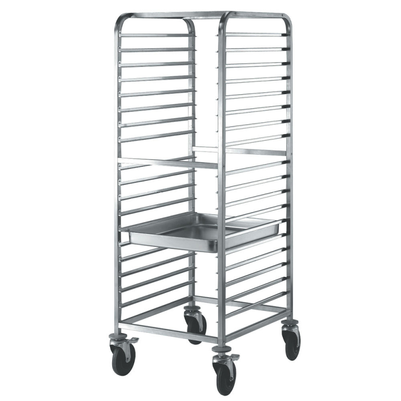 Trapwagen 20x GN 2/1, afstand 75 mm - Diamond - CG220/B