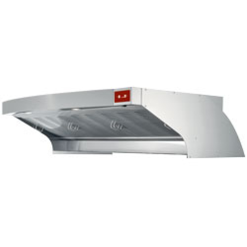 Afzuigkap "met motor" voor oven 4 & 8 pizza's - Diamond - KGD4/AS-DPS