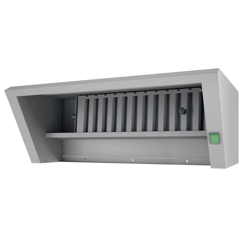 Optie: Dampkap met condensatie, (400 m&sup3;/h) - Diamond - HXF-CL/VP