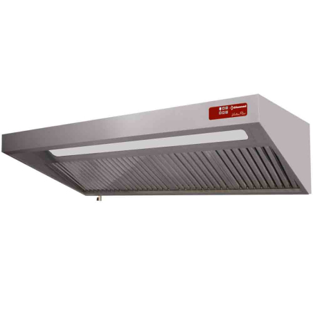 Hotte compl&egrave;te (7/7-1500 M3/h) 120 Pa, &eacute;clairage, variateur, 2 filtres - Diamond - CSL1007-VTB