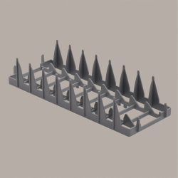 Bordenmandsteun 8 borden &Oslash;240 mm, manden 400x400 mm -&hellip;