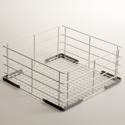 Glazen mand, 350x350 mm -...