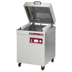 Vacu&uuml;mverpakkingsmachine, rvs bak 500x520xh200 mm. -63 m3/h&hellip;