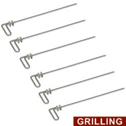 6 spiesen "klein" GN 2/1 -...