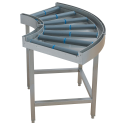 90&deg; rollenbaanbocht -...