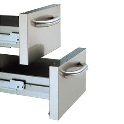 2 laden voor 400 mm kast -...