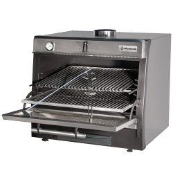 Houtskool BBQ oven, GN 1/1...