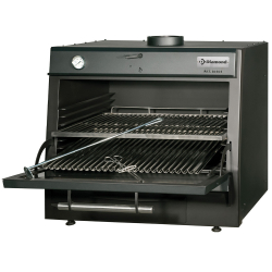 Houtskool BBQ oven, GN 1/1...