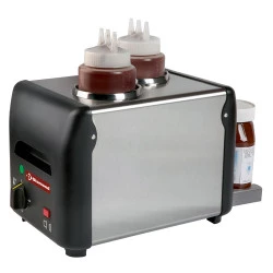 Chauffe chocolat à tartiner ou liquide, miel, sauces, fromage (2X1 Lit) - Diamond CC/NUT-2D