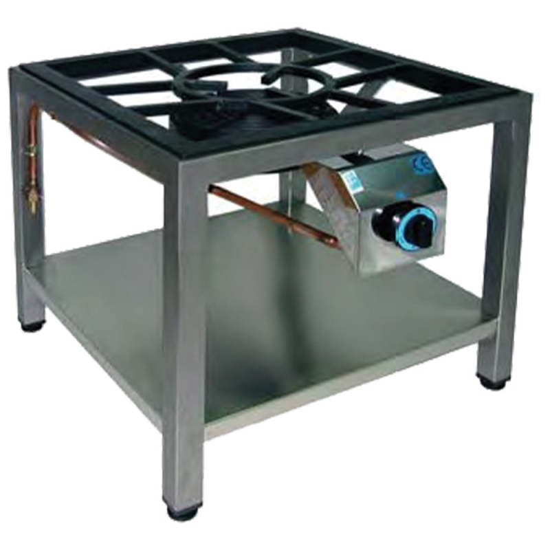 Paella gasbrander, diam 250, op steun (10 kW) - Diamond - BPG/10-SP