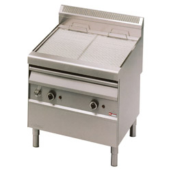 Gasbarbecue met "O"-vormig...
